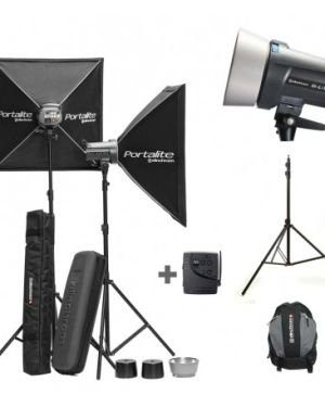 Alquiler Kit flash 800ws elinchrom dlite4rx 400ws x2 cabezas