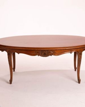 Alquiler mesa de centro clásica tipo isabelina de madera