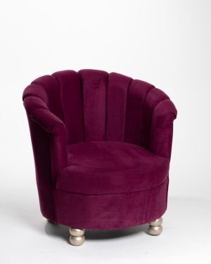 Alquiler silla poltrona púrpura