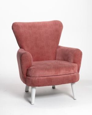 Alquiler silla poltrona rosada pop