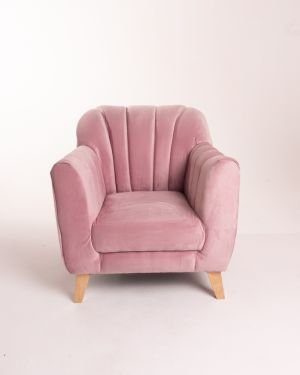 Alquiler silla poltrona rosada