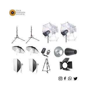 ESTUDIO 1 + FLASH 300WS X2 G COMBO BASICO