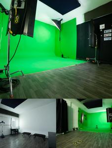 Estudio 3 chroma key verde