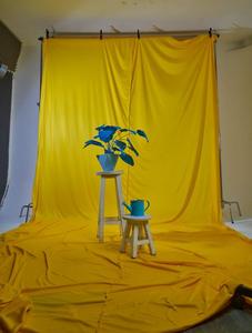 fondo de tela amarillo para fotográfia