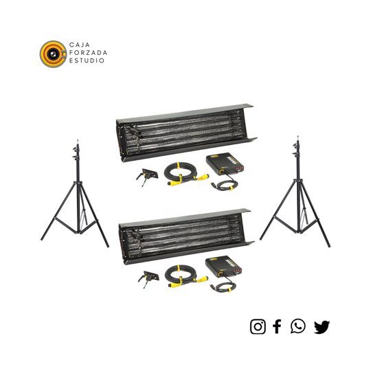 kit x 2 Kino flo 120×4 CFL Alquiler
