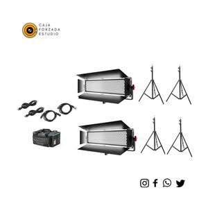 kit x 2 Lampara 1200 led panel – 19000 lux