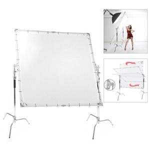 Papillon kit 1 marco 2 difusores 185 cm, 125cm butterfly scrim alquiler