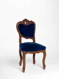 silla azul señorial
