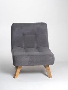 silla gris