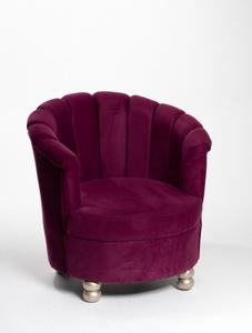 silla poltrona púrpura