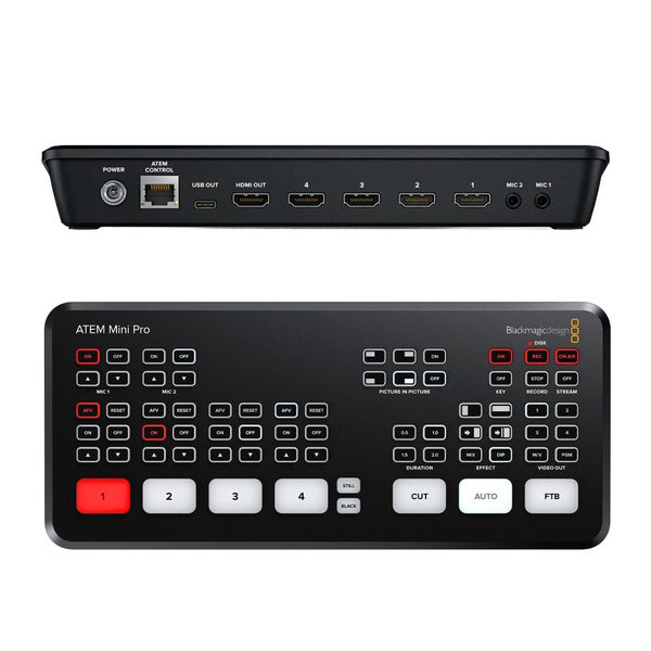 Alquiler Blackmagic ATEM Mini Pro