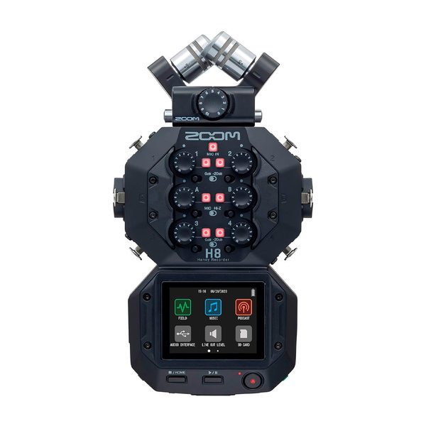 Alquiler Grabadora Zoom H8 Profesional para Podcast y Sonido Directo