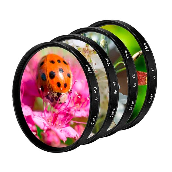 Alquiler Kit de Filtros Macro Close-Up (+1 +2 +4 +10)