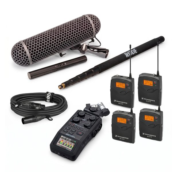 Alquiler Kit de Sonido Combo 4 Profesional para Cine y Producción Audiovisual
