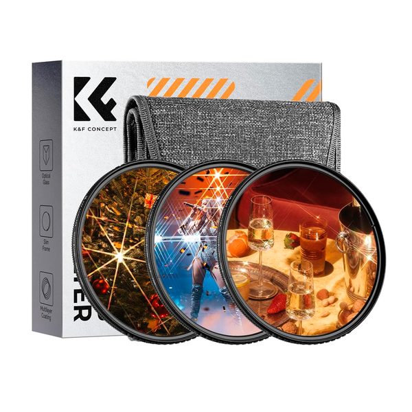 Alquiler Kit Filtros Estrella K&F Concept 82mm (4, 6 y 8 Puntos)