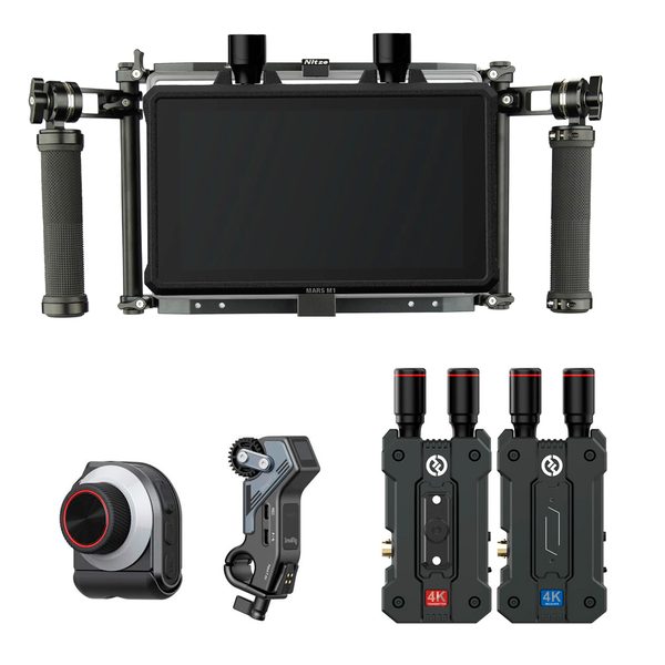 Alquiler Kit Foquista 4K Profesional (Follow Focus + Monitor + Transmisión)