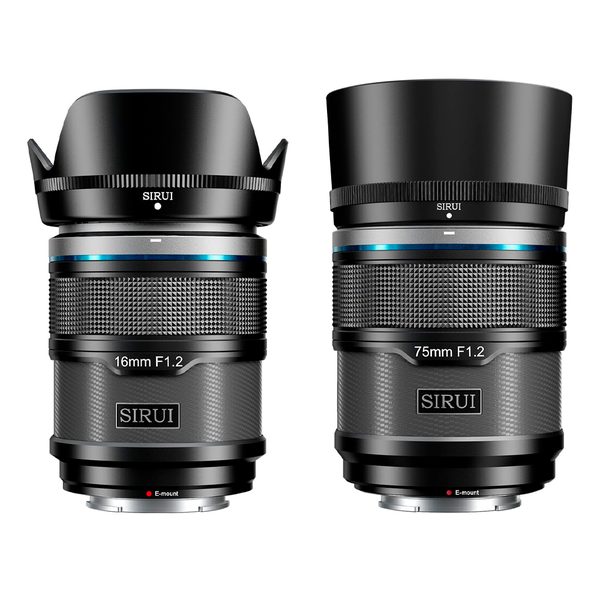Alquiler Kit Sirui 16mm + 75mm f/1.2 Sony E