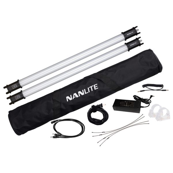 Alquiler Kit x2 Nanlite PavoTube 15C RGB LED 60cm