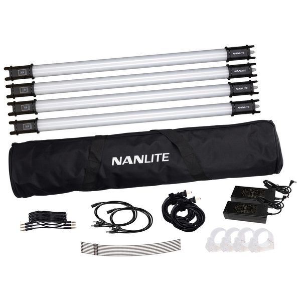 Alquiler Kit x4 Nanlite PavoTube 15C RGB LED 60cm