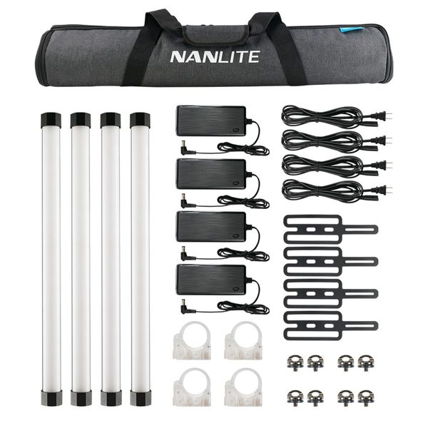 Alquiler Kit x4 Nanlite PavoTube 15X RGB LED 60cm