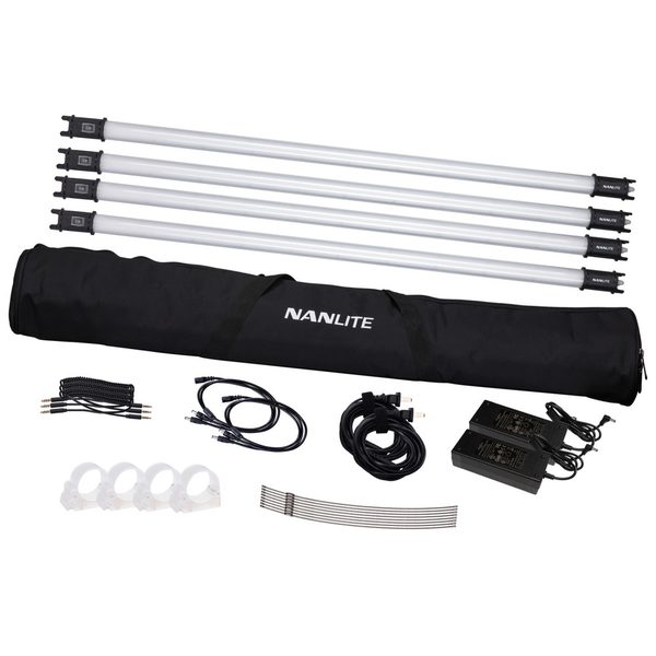 Alquiler Kit x4 Nanlite PavoTube 30C RGB LED 120cm