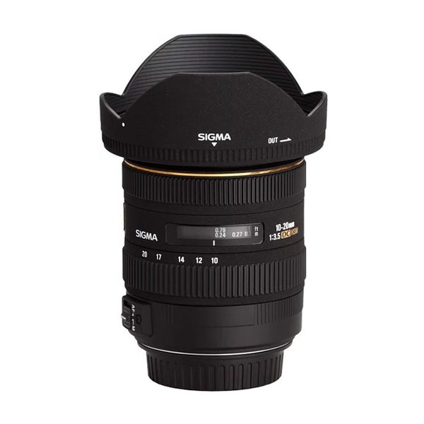 Alquiler Lente Sigma 10–20mm f/4–5.6 Canon EF