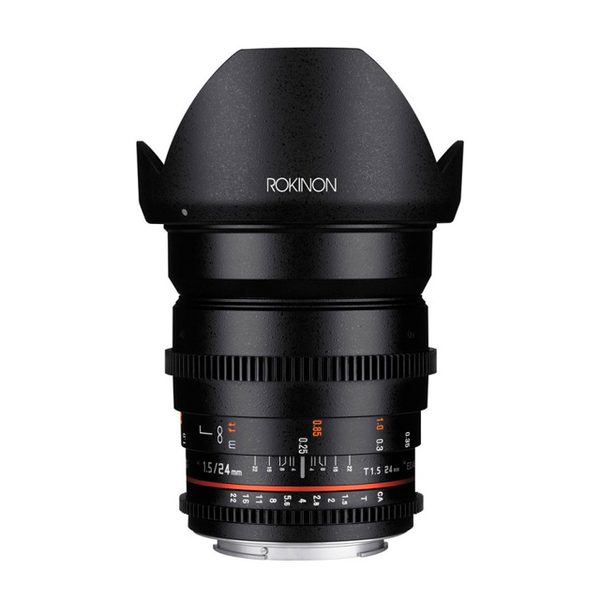 Alquiler Rokinon Cine 24mm T/1.5 Canon EF
