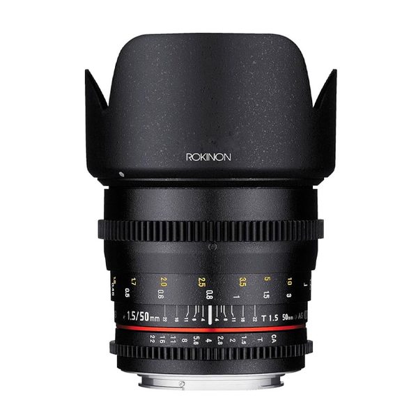 Alquiler Rokinon Cine 50mm T/1.5 Canon EF