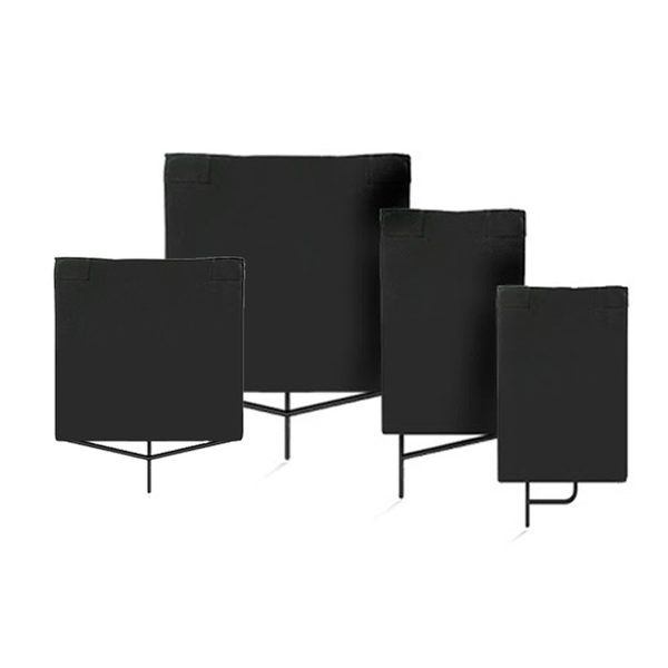 Alquiler Set x4 Banderas Negras