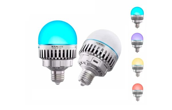 Bombillos Nanlite PavoBulb 10C Kit de 4 alquiler