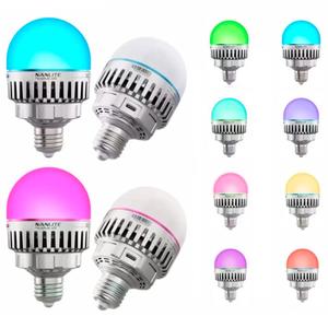 Bombillos Nanlite PavoBulb 10C Kit de 8 alquiler