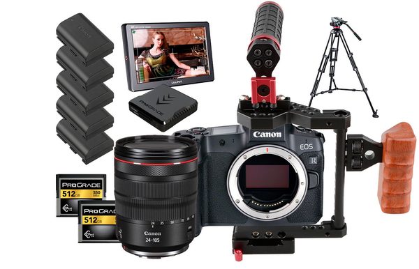 Cámara Canon EOS R5 8K + Lente 24-105 RF alquiler