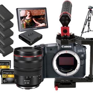 Cámara Canon EOS R5 8K + Lente 24-105 RF alquiler