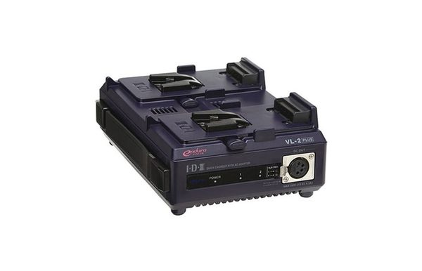 Cargador batería V-mount de 2 canales alquiler