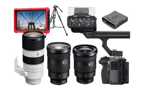 Combo C10 – Sony FX3 + Kit 3 lentes Sony Alquiler