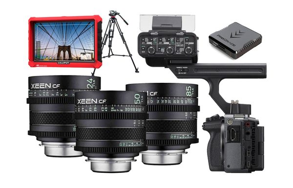 Combo C11 – Sony FX3 + 3 lentes Xeen CF PL alquiler