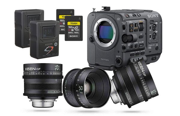 Combo C16 – Sony FX6 + Xeen CF 3 lentes alquiler