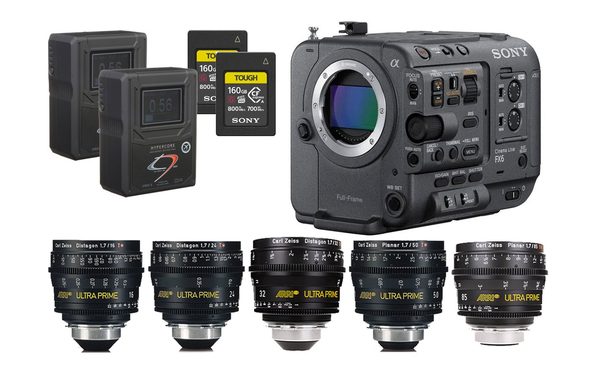 Combo C18 – Sony FX6 + Ultra prime alquiler