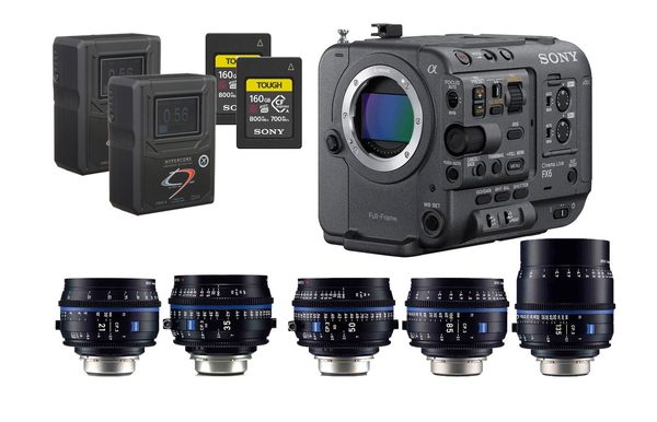 Combo C20 – Sony FX6 + CP3 alquiler