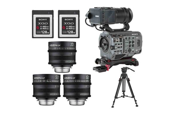 Combo C21 – Sony FX9 + Óptica Xeen CF alquiler