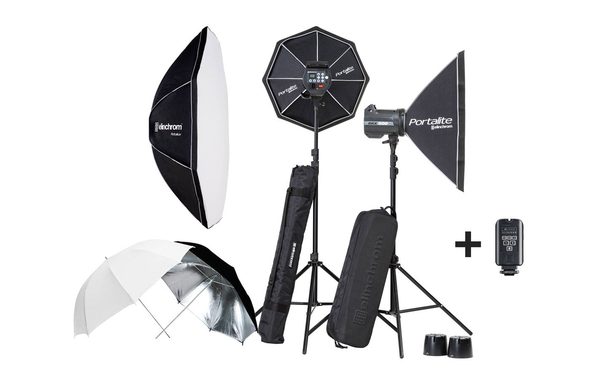 Combo F02 – Flash Elinchrom BRX 500 x 2 luces alquiler