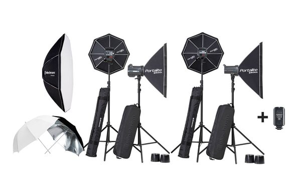 Combo F03 – Flash Elinchrom D-Lite RX 400 x 2 luces + BRX 500 x 2 luces alquiler