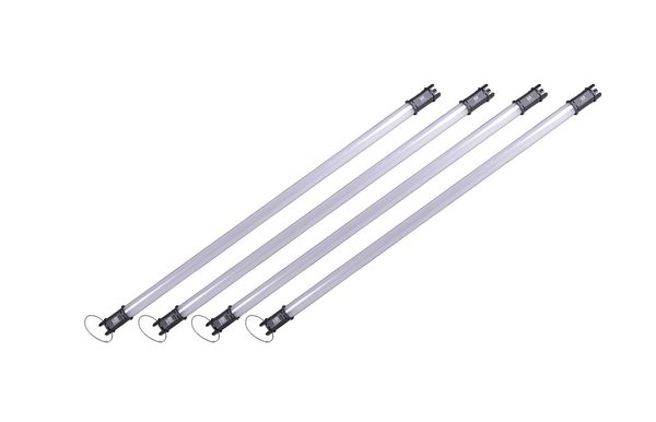 Combo L01 – 4 tubos LED RGB+W Pavolites de 120cm alquiler