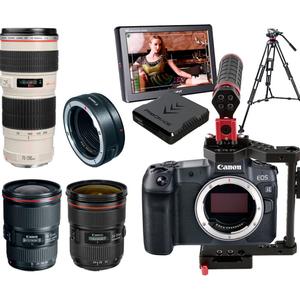 Combo C03 – Canon R5 + Kit 3 lentes Canon F/2.8 alquiler