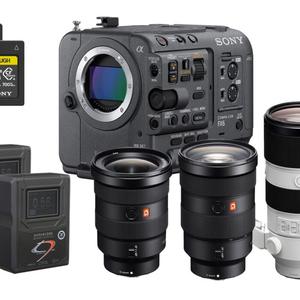 Combo C17 – Sony FX6 + Set 3 lentes Sony alquiler