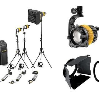 DEDOLIGHT DLED 4-D 5,600k X 3 luces alquiler