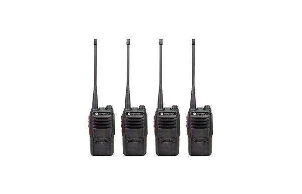 Kit 4 Radios Motorola profesionales alquiler
