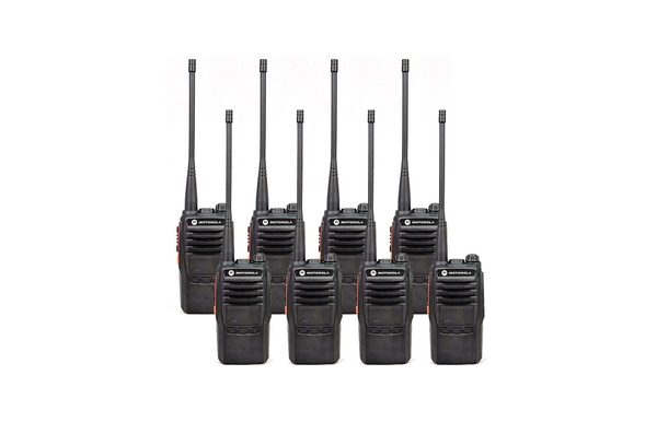 Kit 8 radios Motorola profesionales alquiler