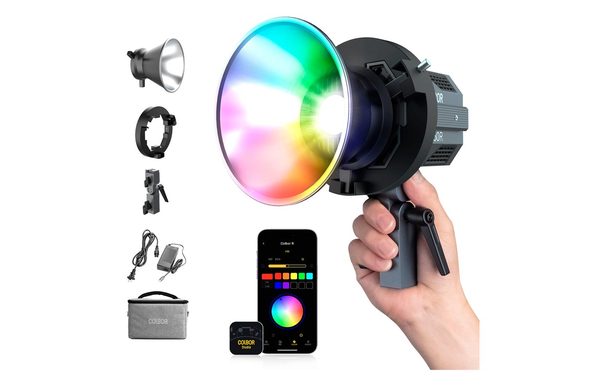 LUZ COLBOR CL60R RGB COB LED alquiler