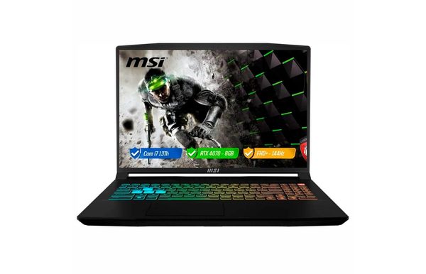 MSI 16” Core i7 con 64GB RAM, SSD de 1TB y NVIDIA RTX 4070 alquiler